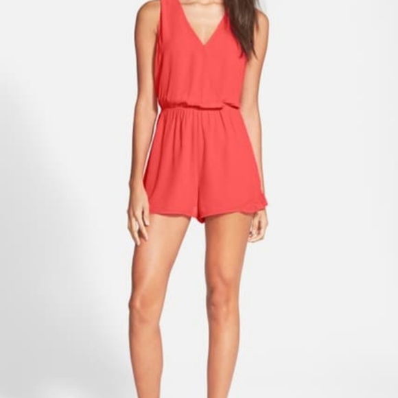 Astr Pants - Nordstrom ASTR Sleeveless Romper